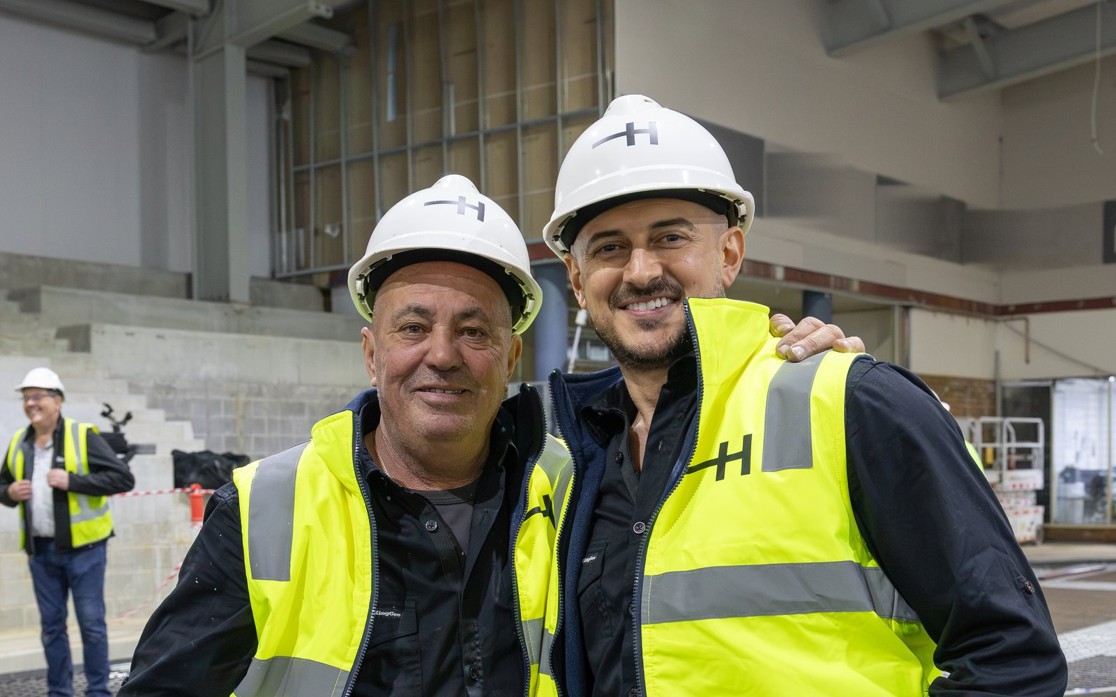 Peter Gualtieri and Daniel Venuto, Highlands Concrete Constructions